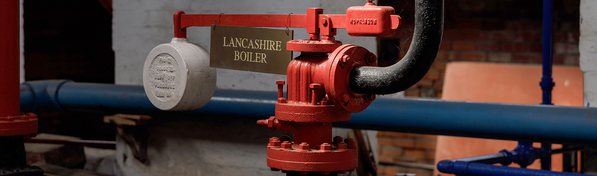 Lancashire boiler in Bancroft Mill